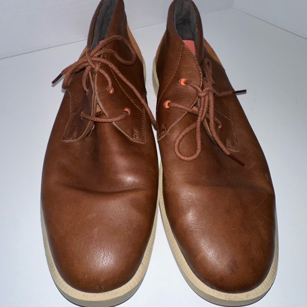 Camper Bill Chukka Ankle Boots in Brown 44 10.5 Mixed Leather Suede - Picture 3 of 9